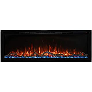 Modern Flame LPM-6816 Landscape Series Pro Multi View 3-Sided Wall Mount/Built-In Electric Fireplace