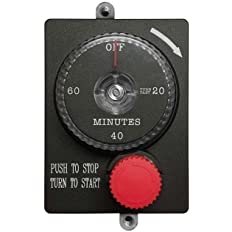 Firegear Mechanical Timer with Emergency Shut-Off (ESTOP1-0H) - 1-Hour Countdown for Fire Pits - SKU  Firegear ESTOP1-0H