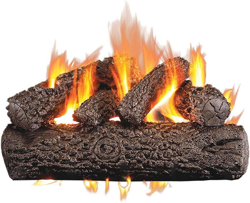 Real Fyre Peterson 18 Inch Post Oak Gas Logs Only No Burner - SKU PO-18