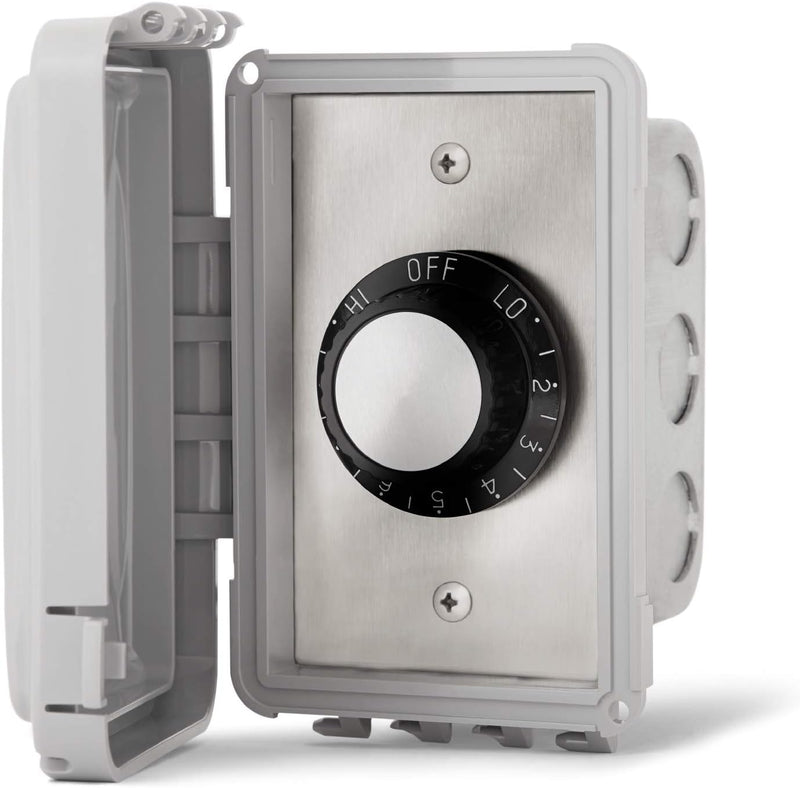 Infratech INF Input Regulator, Single Flush Mount Control W/Weatherproof Cover, 240 Volt, 14-4210