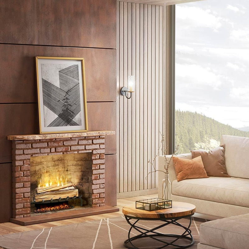 Dimplex X-RLG25FC Electric Fireplace | Freestanding Fresh Cut Log Insert + Ash Mat | SKU: RLG25FC