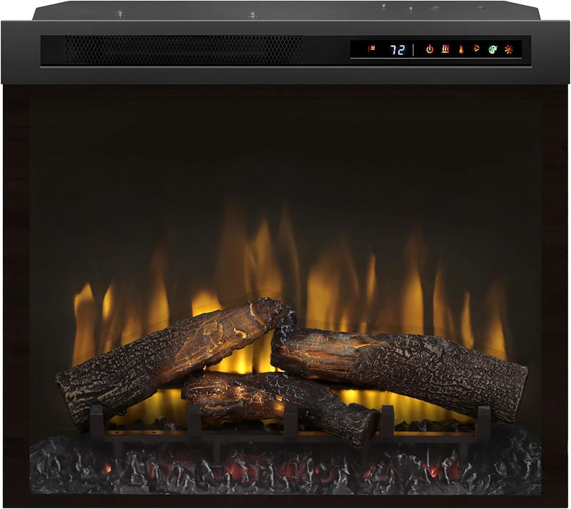 Dimplex 26 Inch Built-in Electric Fireplace XHD26L | Multi-Fire XHD Firebox with Logs
