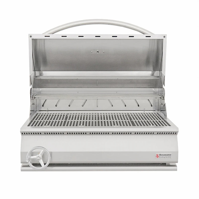 RCS 32" Premier Built-In Charcoal Grill - RJCC32A