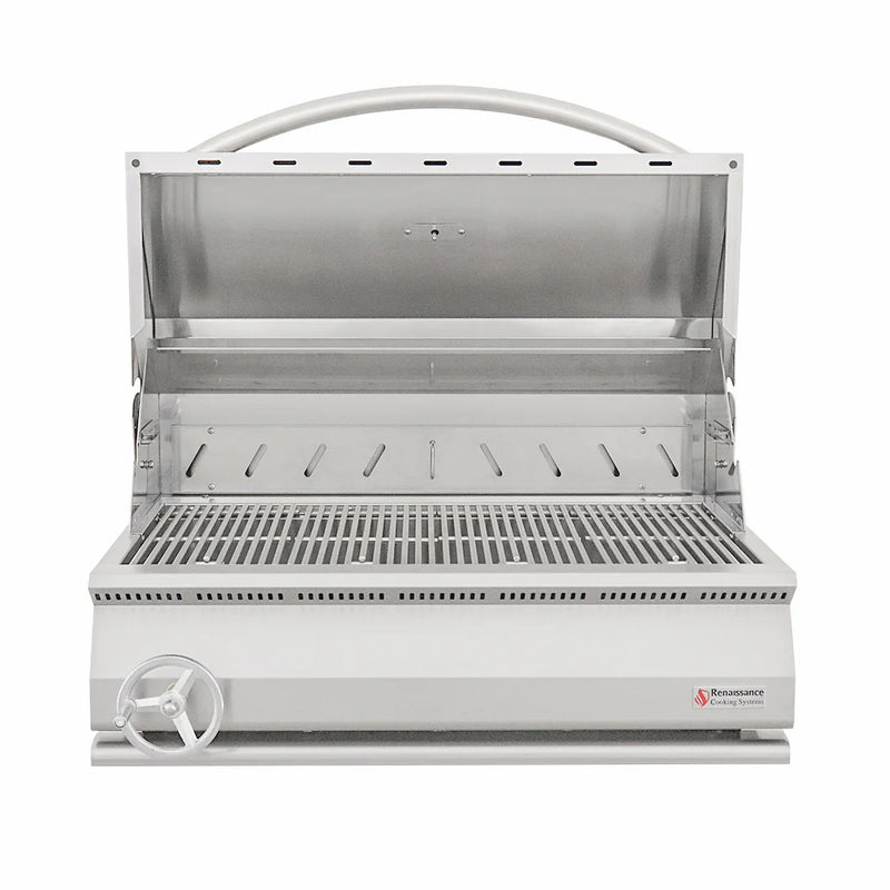 RCS 32" Premier Built-In Charcoal Grill - RJCC32A