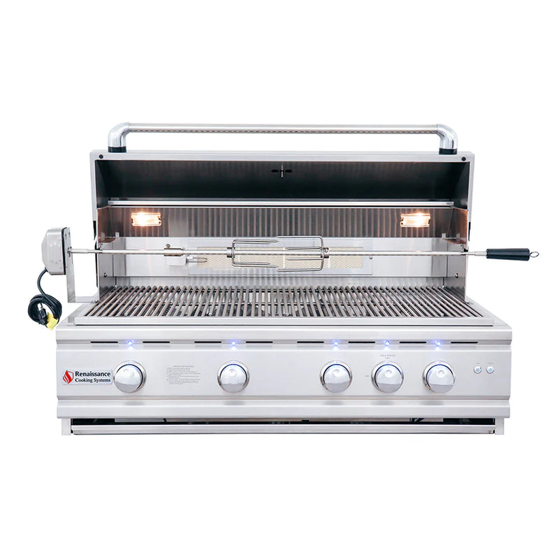 RCS 38" Cutlass Pro Built-In Grill - RON38B LP