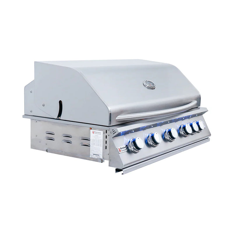 RCS 40" Premier Built-In Grill w/ LED Lights - RJC40AL LP