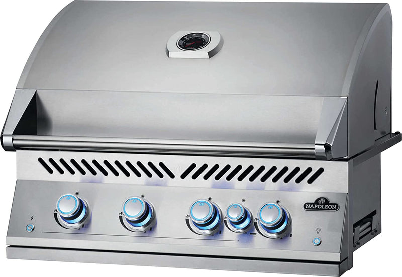 Napoleon Built-in 700 Series BBQ Propane Gas Grill Head 32 Inches, Stainless Steel - BIG32RBPSS