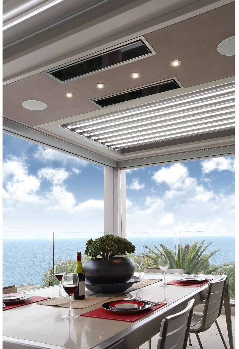Bromic Platinum Smart-Heat 50" 3400W Electric Outdoor Patio Heater, Black - BH0320005