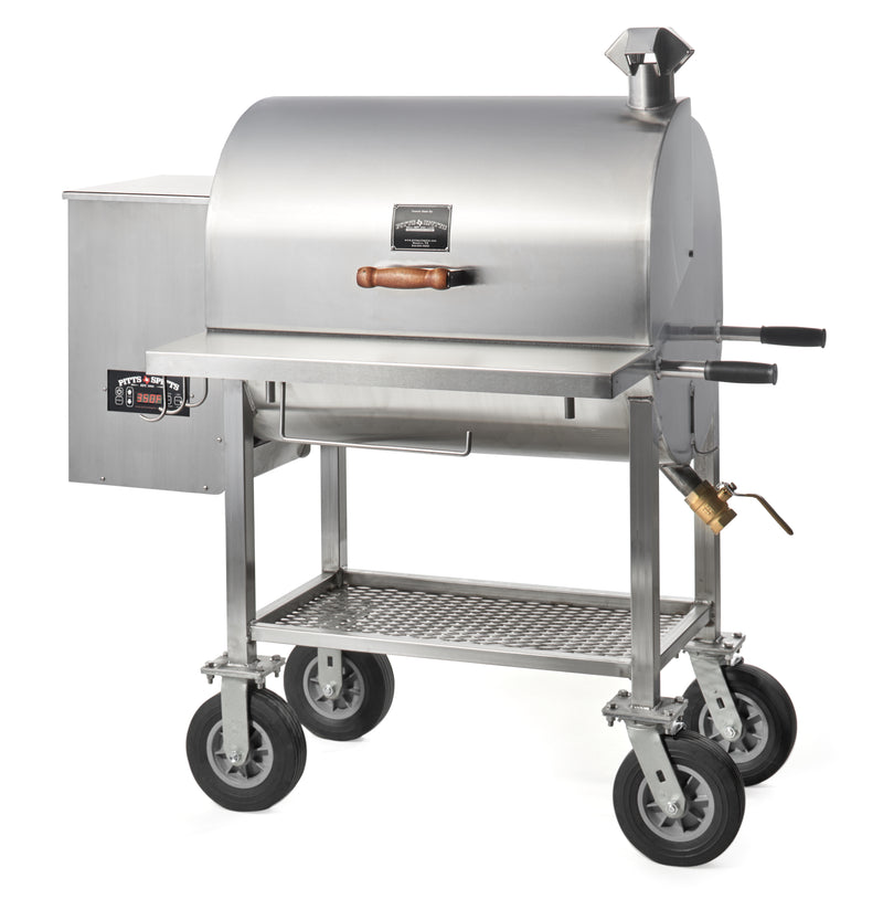 Pitts and Spitts Maverick Pellet Grills, Stainless Steel P-MAV850SS