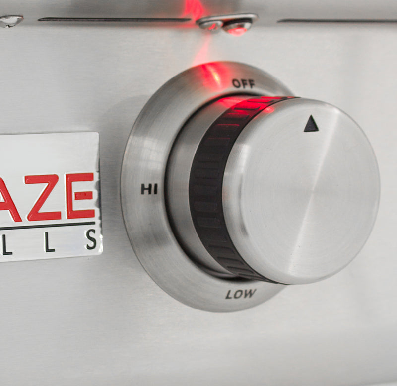 Blaze 30" Premium LTE Built-in Propane Gas Griddle with Lights - BLZ-Griddle-LTE-LP